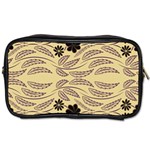 Folk flowers print Floral pattern Ethnic art Toiletries Bag (One Side) Front