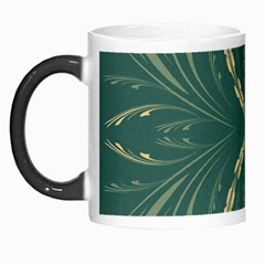 Floral Folk Damask Pattern Fantasy Flowers  Morph Mug by Eskimos