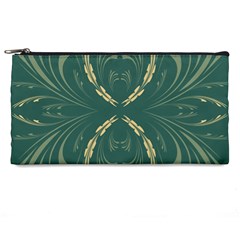 Floral Folk Damask Pattern Fantasy Flowers  Pencil Case by Eskimos