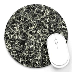 Spine Forms Round Mousepads by DimitriosArt