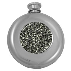 Spine Forms Round Hip Flask (5 Oz) by DimitriosArt