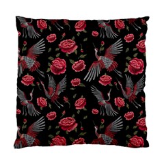 Cranes N Roses Standard Cushion Case (one Side) by HWDesign