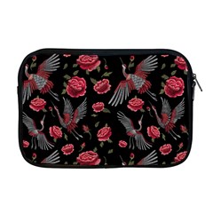 Cranes N Roses Apple Macbook Pro 17  Zipper Case by HWDesign