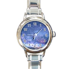 Gouttes D eau Galaxy Round Italian Charm Watch by kcreatif