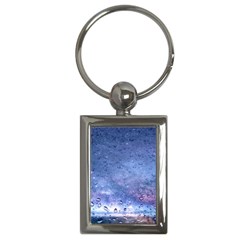 Gouttes D eau Galaxy Key Chain (rectangle) by kcreatif