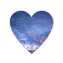 Gouttes D eau Galaxy Heart Magnet by kcreatif