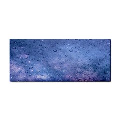 Gouttes D eau Galaxy Hand Towel by kcreatif