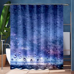 Gouttes D eau Galaxy Shower Curtain 60  X 72  (medium)  by kcreatif