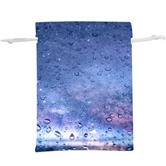 Gouttes D eau Galaxy  Lightweight Drawstring Pouch (xl) by kcreatif