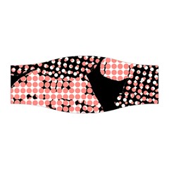 Abstrait Effet Formes Noir/rose Stretchable Headband by kcreatif