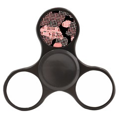 Abstrait Effet Formes Noir/rose Finger Spinner by kcreatif