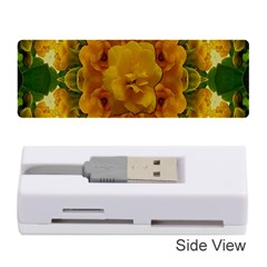 Tropical Spring Rose Flowers In A Good Mood Decorative Memory Card Reader (stick) by pepitasart