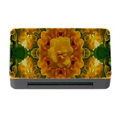 Tropical Spring Rose Flowers In A Good Mood Decorative Memory Card Reader With Cf by pepitasart