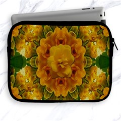 Tropical Spring Rose Flowers In A Good Mood Decorative Apple Ipad 2/3/4 Zipper Cases by pepitasart