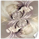 Fractal Feathers Canvas 12  x 12  11.4 x11.56  Canvas - 1