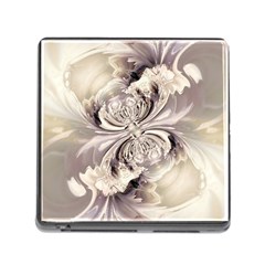 Fractal Feathers Memory Card Reader (square 5 Slot) by MRNStudios