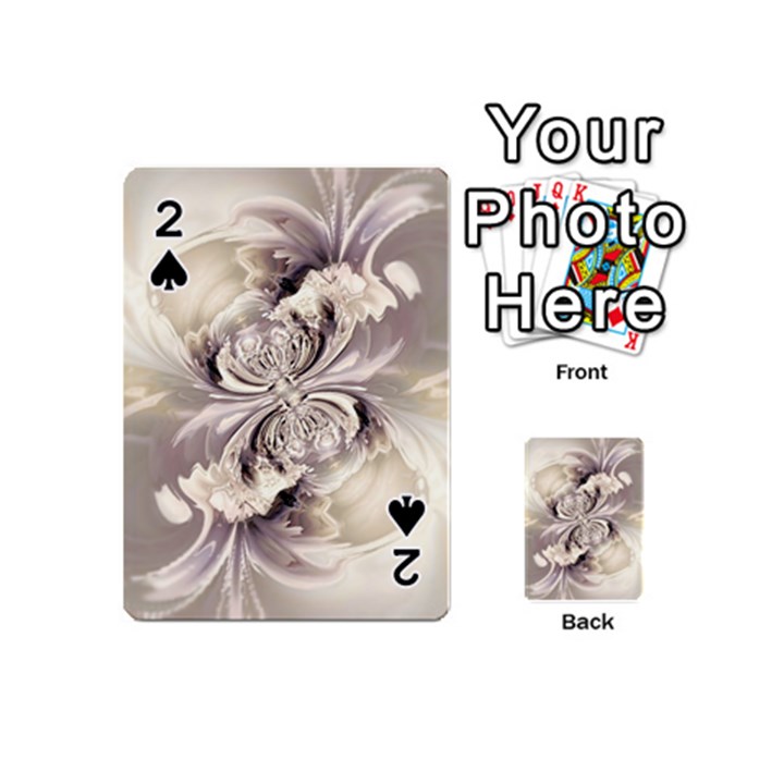 Fractal Feathers Playing Cards 54 Designs (Mini)