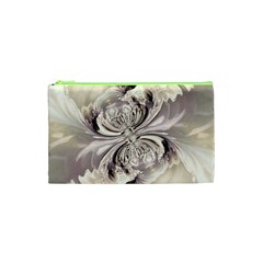 Fractal Feathers Cosmetic Bag (xs) by MRNStudios