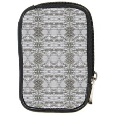 Nature Collage Seamless Pattern Compact Camera Leather Case