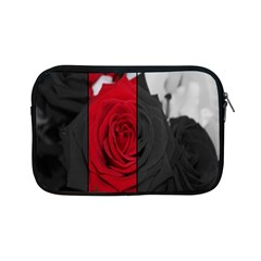 Roses Rouge Fleurs Apple Ipad Mini Zipper Cases by kcreatif