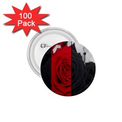 Roses Rouge Fleurs 1 75  Buttons (100 Pack)  by kcreatif