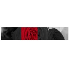 Roses Rouge Fleurs Large Flano Scarf  by kcreatif