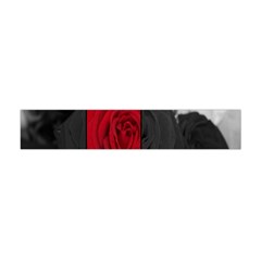 Roses Rouge Fleurs Flano Scarf (mini) by kcreatif