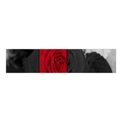 Roses Rouge Fleurs Velvet Scrunchie by kcreatif