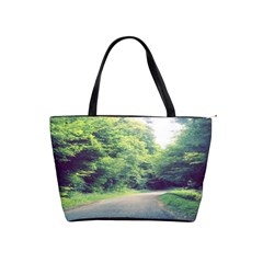 Photo Vue Sur Forêt  Classic Shoulder Handbag by kcreatif