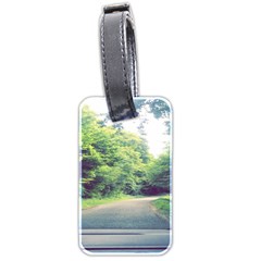 Photo Vue Sur Forêt  Luggage Tag (two Sides) by kcreatif