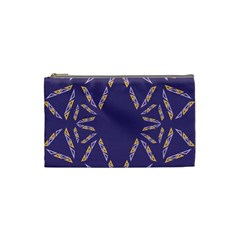 Abstract Pattern Geometric Backgrounds   Cosmetic Bag (small) by Eskimos