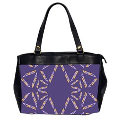 Abstract Pattern Geometric Backgrounds   Oversize Office Handbag (2 Sides) by Eskimos