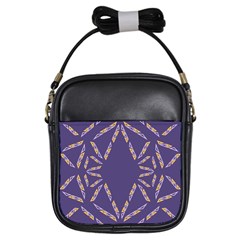 Abstract Pattern Geometric Backgrounds   Girls Sling Bag by Eskimos