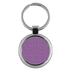 Abstract Pattern Geometric Backgrounds   Key Chain (round) by Eskimos