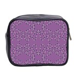 Abstract pattern geometric backgrounds   Mini Toiletries Bag (Two Sides) Back