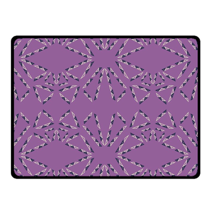 Abstract pattern geometric backgrounds   Double Sided Fleece Blanket (Small) 