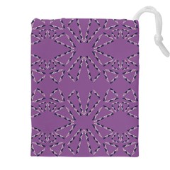 Abstract Pattern Geometric Backgrounds   Drawstring Pouch (4xl) by Eskimos