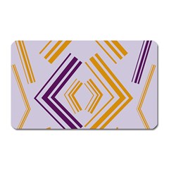 Abstract Geometric Design    Magnet (rectangular) by Eskimos