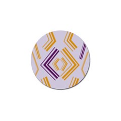 Abstract Geometric Design    Golf Ball Marker (4 Pack) by Eskimos