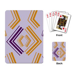 Abstract Geometric Design    Playing Cards Single Design (rectangle) by Eskimos