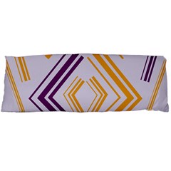 Abstract Geometric Design    Body Pillow Case (dakimakura) by Eskimos