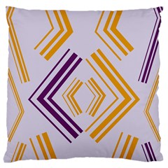 Abstract Geometric Design    Large Cushion Case (two Sides) by Eskimos