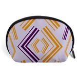 Abstract geometric design    Accessory Pouch (Large) Front