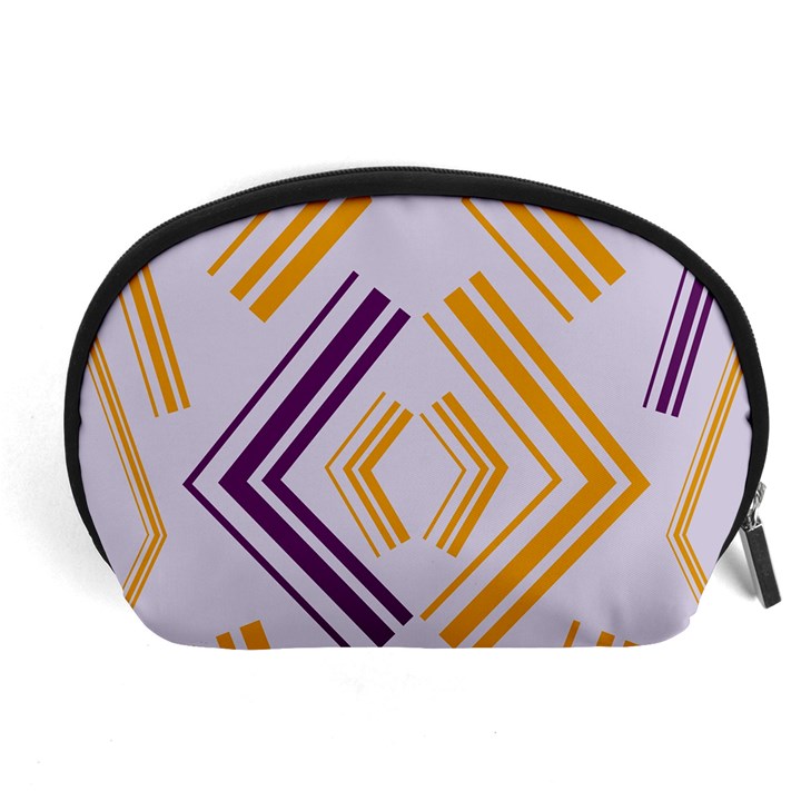 Abstract geometric design    Accessory Pouch (Large)