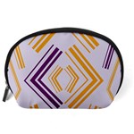 Abstract geometric design    Accessory Pouch (Large) Back