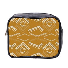 Abstract Geometric Design    Mini Toiletries Bag (two Sides) by Eskimos