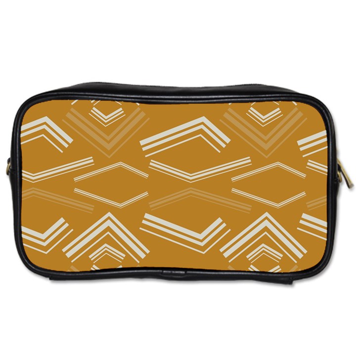 Abstract geometric design    Toiletries Bag (Two Sides)