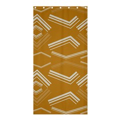 Abstract Geometric Design    Shower Curtain 36  X 72  (stall)  by Eskimos