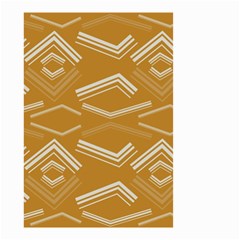 Abstract Geometric Design    Small Garden Flag (two Sides) by Eskimos