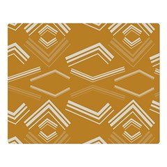 Abstract Geometric Design    Double Sided Flano Blanket (large)  by Eskimos